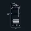 Dennerle Corner Filter 40, 40 l, 40 l Náhled obrázku produktu 13