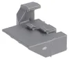 A close-up, studio shot of a single gray plastic part on a white background. Produktbild-Vorschau