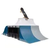 A miniature skateboard ramp with a fingerboard on top, set against a white background. Náhľad obrázku produktu