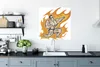 MuchoWow® Poster Eine Illustration eines Bodybuilders in Produktbild-Vorschau 3