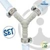 tecuro Schlauchverbinder Y Stück allseitig Ø 21 mm, mit Produktbild-Vorschau 2