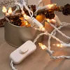 Lichterkette weiß Deko Schalter Glühdraht warmweiß 10 Produktbild-Vorschau 7