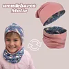 HECKBO Kinder Beanie Mütze & Schal Schlauchschal Set - Produktbild-Vorschau 2