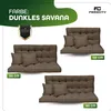 Hollywoodschaukel Auflage 120x50 cm, 2-Sitzer, dick Produktbild-Vorschau 2