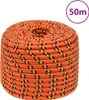 vidaXL Lodné lano Orange 12 mm 50 m polypropylén Náhľad obrázku produktu 6