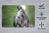 MuchoWow® Mauspad Mousepad Pferd - Wald - Porträt 27x18 cm Produktbild-Vorschau 2