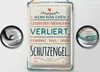 Blechschild Wenn man Menschen verliert gewinnt man Produktbild-Vorschau 2