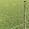 vidaXL Wildzaun 1000 x 80 x 0,18 cm Eisen Feuerverzinkt Produktbild-Vorschau 4