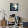Poster - Poster ohne Rahmen - elefant natur - 50x50 cm - Produktbild-Vorschau 6
