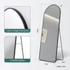 EMKE Standspiegel 160x60cm Ganzkörperspiegel Schwarz Produktbild-Vorschau 11