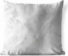 MuchoWow® Outdoor Kissen - Marmor - Stein - Weiß - 40x40 cm Produktbild-Vorschau 1