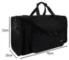 Trizand 24256 Reisetasche 70 x 29 x 32 cm, 70 l, schwarz Produktbild-Vorschau 3