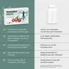 A split image showing product packaging and a bottle on the left, and bullet points with text on the right. Náhled obrázku produktu