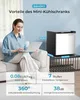 EUHOMY Mini Kühlschrank, 46L Kühlschrank klein, kleiner Produktbild-Vorschau 3