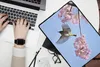 MuchoWow® Laptop Hülle 14 ZollKirschblüte und Vogel Produktbild-Vorschau 2