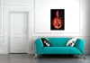Wallario selbstklebendes Poster - Brennende Gitarre, Größe: Produktbild-Vorschau 4