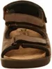 Sandales confort pour hommes en marron Voir les images du produit 12