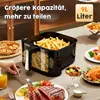 OYAJIA Heißluftfritteuse XXL 9L | ohne Öl oder Fett | Produktbild-Vorschau 3
