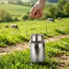 Vilde | Milchkanne Edelstahl 1L - Transportkanne mit Deckel Produktbild-Vorschau 8