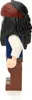 A side view of a LEGO minifigure of Captain Jack Sparrow. Náhled obrázku produktu