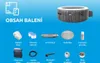 INTEX Pure Spa Idromassaggio - Bolla Greywood Deluxe 6 Anteprima dell’immagine prodotto 11