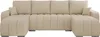 MKS MEBLE Sofa mit Schlaffunktion - Ecksofa mit Produktbild-Vorschau 6