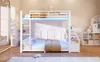 Lit superposé en métal 140 x 200 cm avec éclairage LED et 2 Voir les images du produit 10