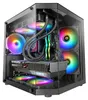 Mars Gaming MC-3TLITE, Mini Tower, PC, Schwarz, micro ATX, Produktbild-Vorschau 1