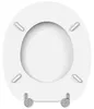 SANILO® Asiento de inodoro blanco, tapa de inodoro Vista previa de la imagen del producto 6