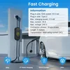 Junsun Czarna Przenośna ładowarka APP/WIFI EV 3.5KW 6-16A Podgląd zdjęcia produktu 4