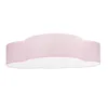 Deckenlampe Kinderzimmer 2x E27 Rosa Stoff Wolkenlampe Produktbild-Vorschau 1