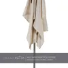 Sonnenschirm Balkon rechteckig 183x134cm Beige mit Produktbild-Vorschau 6