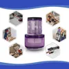 A collage of images showing a vacuum cleaner filter and various vacuum cleaner models in use. Produktbild-Vorschau