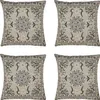 Marrakech Set de 4 Housses de coussins Coussin 40x40 cm Voir les images du produit 1