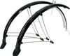 Fahrrad Schutzblechset 26" Schwarz 60 mm inkl. maxxi4you Produktbild-Vorschau 2