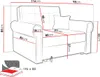 MIRJAN24 Schlafsofa Viva Silver I, Stilvoll Couch, Produktbild-Vorschau 7