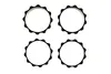 Alu A-Head Spacer Set Vorbau 4-teilig 1 1/8 Zoll Distanz Produktbild-Vorschau 3