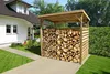 Brennholzlager 663 B Gr.1 B x T x H 260 x 130 x 204 Produktbild-Vorschau 1