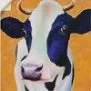 ARTland Wandbild, selbstklebend Kuh Angelika Größe: 40x40 Produktbild-Vorschau 1