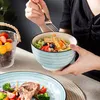 Eminent Tafelservice – 48-teilig – Keramik Blau – Essteller Produktbild-Vorschau 5