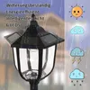 Outsunny Solar LED Gartenlaterne, 30/60 Lumen, Kunststoff, Produktbild-Vorschau 6