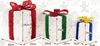 COSTWAY set di 3 scatole regalo a LED, scatola natalizia Anteprima dell’immagine prodotto 4