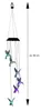 LED-zonne-energie windmobiel, kolibri, RGB-kleurenverloop, Productafbeelding-voorbeeld 2