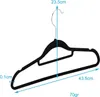 Intirilife Space Saving Clothes Hangers 20x SEAM BLACK Náhled obrázku produktu 4