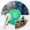 ROCKBROS Fahrradsattel Rennradsattel 3D Druck Carbon Produktbild-Vorschau 6