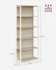 VASAGLE Bücherregal mit 6 Ebenen, Standregal mit Produktbild-Vorschau 7