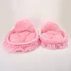 Spitze-Prinzessin Hund Katze Haustier-Bett-Sofa S (Rosa) Produktbild-Vorschau 4
