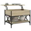 Couchtisch Sonoma-Eiche 70x50x50 cm Holzwerkstoff und Produktbild-Vorschau 4