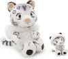 NICI Kuscheltier Schneeleopard Eleni Snowbell 50cm - weiß - Produktbild-Vorschau 1