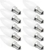 10 żarówek LED E12, 1,5 W, ciepła biel, do żyrandoli, lamp Podgląd zdjęcia produktu 4